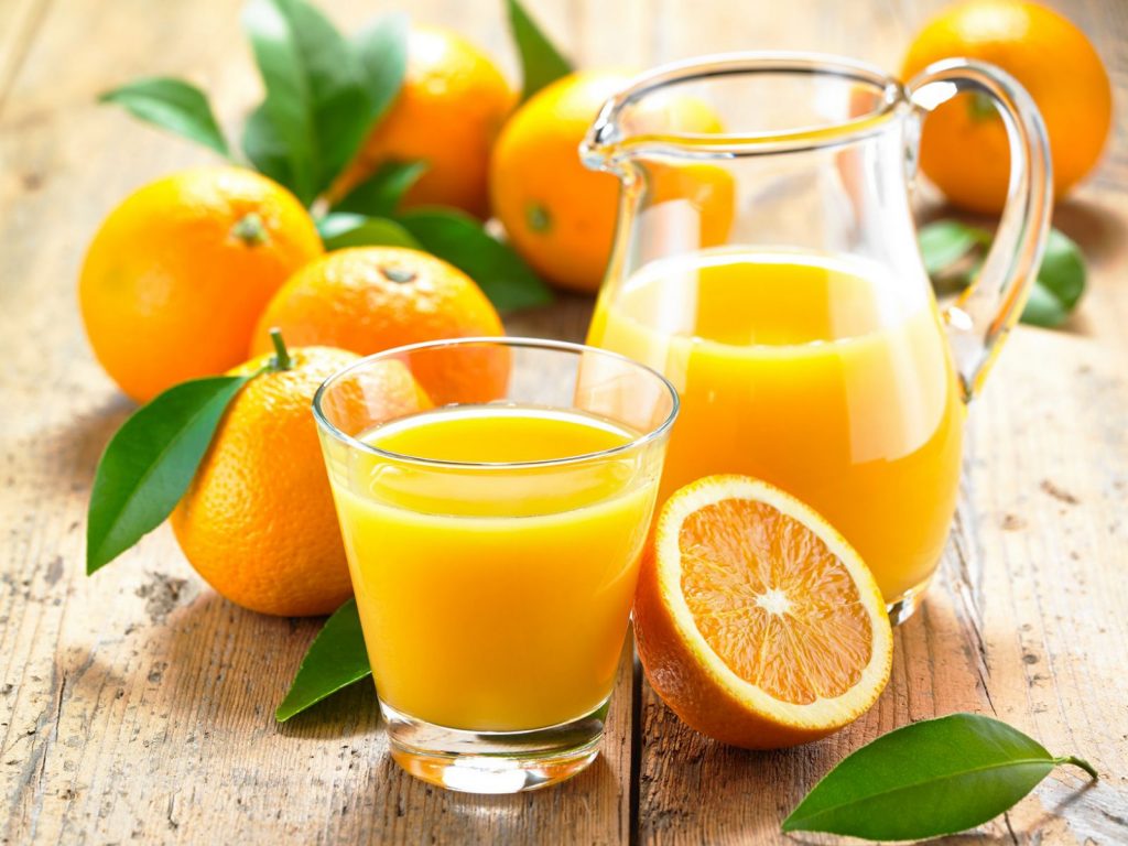 Lëng portokalli