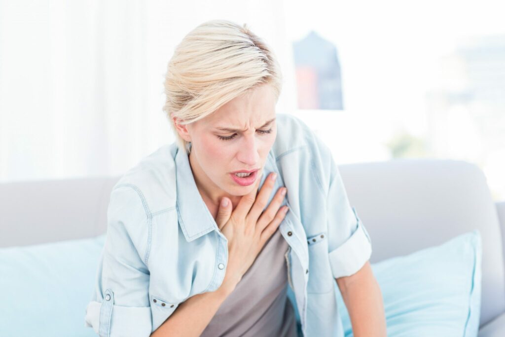 Veshtiresia ne frymemarrje eshte nje komplikim qe shkaktohet nga pneumonia.